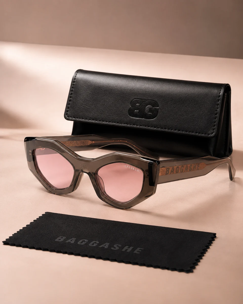Baggashe Sunglasses Pink view 6